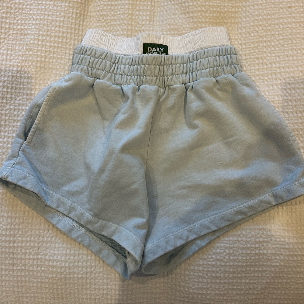 Daily Drills Light Blue Boxer Super Shorts
